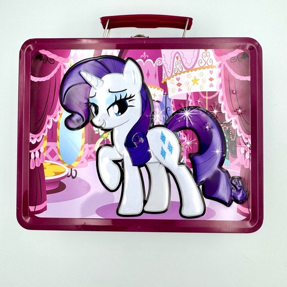 My Little Pony Other - My Little Pony Purple Metal Lunchbox